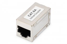 DIGITUS CAT6A modular coupler, full shielded RJ45 to RJ45 (DN-93905)