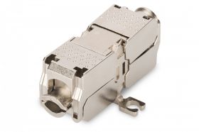 DIGITUS Field Termination Coupler CAT 6A, 500 MHz for AWG 22-26, fully shielded, keyst. design, 26x35x80 (DN-93909)