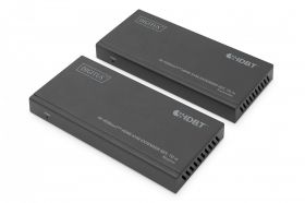 DIGITUS HDBaseT HDMI KVM Extender 4K/30Hz, 70 m, 10.2 Gbps, HDCP 2.2 (DS-55512)