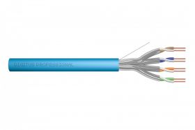 DIGITUS CAT 6A U-FTP installation cable, 500 MHz Eca (LSZH-1), AWG 23/1, 305 m drum, sx, blue (DK-1623-A-VH-305)