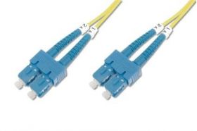 DIGITUS FO patch cord, duplex, SC (APC) to SC (PC) SM OS2 09/125 µ, 3 m (DK-292SCA2SC-03)