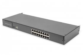 DIGITUS KVM module, 16-port CAT 5 for modularized console TFT 17' and 19' (DS-72217)