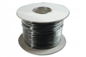 DIGITUS Modular Flat Cable, 4 Wire Length 100 M, AWG 26, CCA, bl (AK-460700-100-S)