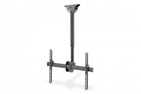 DIGITUS Monitor/TV Ceiling Mount 37-70', 50 kg max,560-910 mm, black (DA-90421)