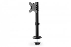 DIGITUS Single Monitor Pole Mount 15-32', 8 kg (max.), black (DA-90397)