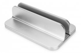 DIGITUS Vertical Notebook Stand, aluminum silver (DA-90439)