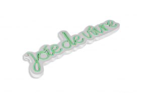 Decoratiune luminoasa LED, Joie de Vivre, Benzi flexibile de neon, DC 12 V, Verde