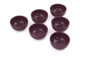 Set boluri pentru sos, Keramika, 275KRM1138, Ceramica, Mov