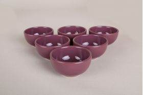 Set boluri pentru sos, Keramika, 275KRM1138, Ceramica, Mov