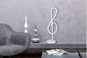 Lampa de masa, Curlux, 509CRL1109, Aluminiu, Multicolor