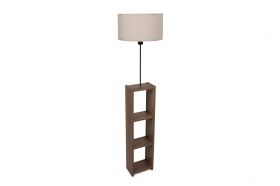 Lampadar, Insignio, 780SGN2613, Lemn, Bej