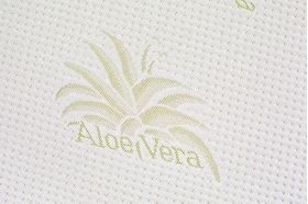 Topper saltea Aloe Vera Therapy Memory Arctic Gel 7 zone de confort, Green Future, 160x190 cm