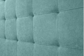 Pat matrimonial, Stockholm, Dots E, 180x200 cm, saltea tip Pocket, topper memory, Mint