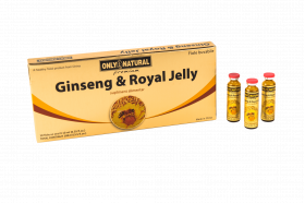 ONLY NATURAL GINSENG + ROYAL JELLY 10 FIOLE X 10ML