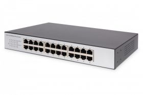 DIGITUS Fast Ethernet Switch 24-port, unmanaged (DN-60021-2)