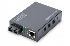 DIGITUS Gigabit Ethernet Media Converter, Singlemode SC connector, 1310nm, up to 20km (DN-82121-1)