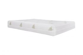 Saltea cu memorie Somnart XXL Memory Plus 140x200, înălțime 25 cm, pentru persoane supraponderale, husă Aloe Vera detașabilă, rulată, fermitate mare