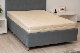 Saltea cu spuma poliuretanica Somnart Ortopedic Bio Cotton 180x200, inaltime 17 cm, ortopedica, husa detasabila si lavabila, fermitate medie