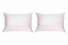 Set pilota 180x200 cm, 300 g si 2 perne 50x70 cm Somnart, microfibra matlasata, cu fibre de carbon