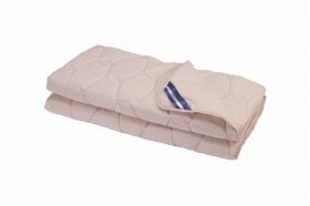 Pilota bumbac Somnart Bella 200x220cm, umplutura grosime medie de vara 200 g/mp, roz