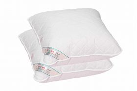 Set 2 perne 50x70 cm si 2 perne 40x40 cm HypoallergenicMed Somnart, microfibra matlasata