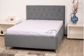 Pachet 1 Saltea hipoalergica SomnART 160x200x16 cm + Protectie matlasata pentru saltea + 2 perne 50x70