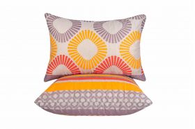 Set 2 perne Somnart microfibra Ultrasleep Vintage Brown Somnart 50x70 cm