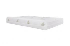 Saltea cu memorie Somnart XXL Memory Plus 180x200, înălțime 25 cm, pentru persoane supraponderale, husă Aloe Vera detașabilă, rulată, fermitate mare