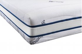 Saltea cu memorie Somnomed Antiacaria 180x200, înălțime 20 cm, pentru alergici, husă cu tratament antiacarian, rulată, fermitate medie