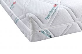 Saltea cu spumă poliuretanică Somnart HypoallergenicMed Antibacteria, 180x200, înălțime 18 cm, antibacterii, husă detașabilă cu fermoar, fermitate medie