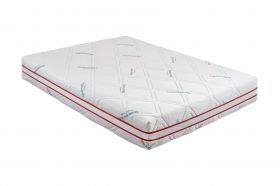 Saltea cu memorie Somnart Memory HypoallergenicMed Antibacteria 180x200, înălțime 18 cm, antibacterii, husă 3D detașabilă, fermitate medie