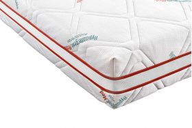 Saltea cu memorie Somnart Memory HypoallergenicMed Antibacteria 180x200, înălțime 18 cm, antibacterii, husă 3D detașabilă, fermitate medie