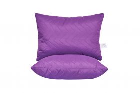 Set 2 Perne matlasate US, microfibra Purple Magic, 50x70 cm