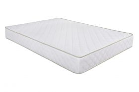 Saltea cu arcuri SomnART LETTO 160x190, înălțime 22 cm, ortopedică, husă matlasată, duritate medie-tare