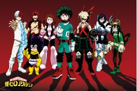 Poster - My Hero Academia Line Up | GB Eye