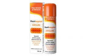 Raniseptol Arsuri spuma, 150ml, Zdrovit