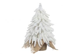 Decoratiune Craciun - Mini Xmas Tree In Jute Bag | Kaemingk