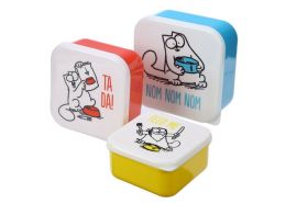 Set 3 cutii pentru pranz - Simon's Cat | Puckator