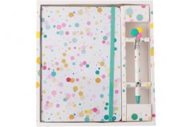 Set carnet si pix - Bubbles, A5 | I-Total