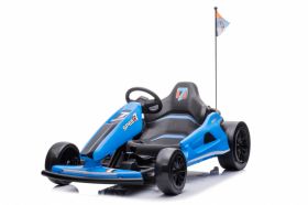 Kinderauto Go Kart electric A035 F1 24V 7Ah CU ROTI MOI, culoare Albastru