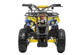 ATV electric pentru copii NITRO Torino Quad 1000W 36V 12Ah, culoare Galben