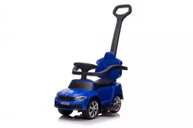 Masinuta cu maner, 2 in 1, pentru copii, BMW M5, PREMIUM, culoare Albastru