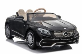Masinuta electrica Mercedes S650 MAYBACH, 90W, 12V, PREMIUM Negru