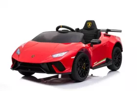 Masinuta electrica pentru copii, Lamborghini Huracan, 4x4, 120W 12V, culoare rosie