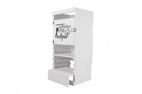 Turn de activitati multifunctional Learning Tower 2 in 1, alb