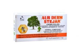 Aur Derm supozitoare S stejar 1,5g - 10buc - LAUR MED