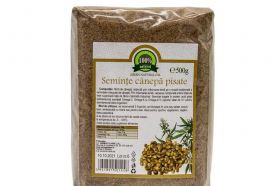 Seminte canepa pisate, 500g - CARMITA