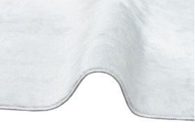 Covor Eko rezistent, ST 08 - White, 60% poliester, 40% acril, 80 x 150 cm