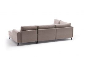 Coltar extensibil Efsun, Balcab Home, 300x78x80 cm, lemn, crem