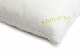 Perna tricot cu aloe vera Green Future Natura, 50 x 70 cm
